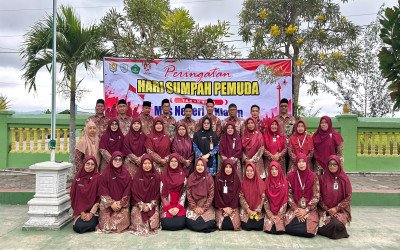 MTs N 6 Klaten Peringati Hari Sumpah Pemuda ke-98 Tahun 2026, Kobarkan Semangat Patriotik, Gigih, dan Berempati