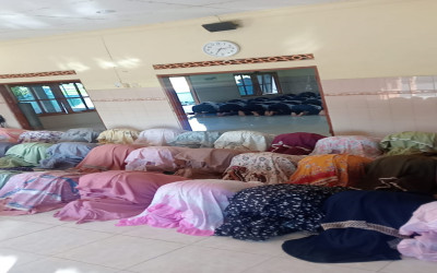 Pembiasaan Shalat Dhuha Berjamaah: Bekal Spiritual Jelang Ujian Madrasah Kelas IX MTsN 6 Klaten