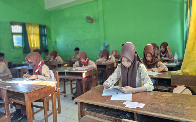 Ujian Madrasah Berakhir, Siswa Kelas IX MTs Negeri 6 Klaten Siap Melangkah Menuju Masa Depan